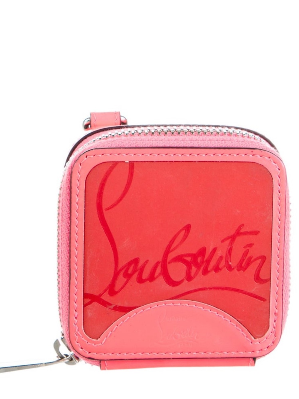 Christian Louboutin patent leather waste bag holder